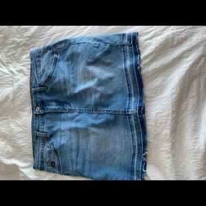 Denim skirt